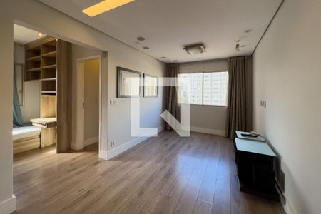 Sala de apartamento para alugar com 1 quarto, 55m² em Vila Olímpia, São Paulo