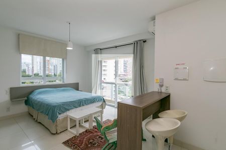 Studio de kitnet/studio para alugar com 1 quarto, 32m² em Brooklin Paulista, São Paulo