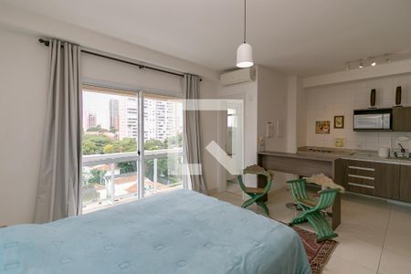 Studio de kitnet/studio para alugar com 1 quarto, 32m² em Brooklin Paulista, São Paulo