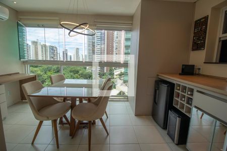 Varanda de apartamento para alugar com 1 quarto, 60m² em Jardim Goiás, Goiânia