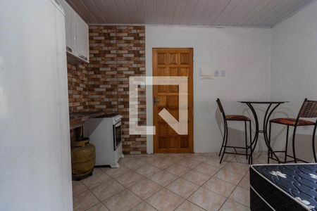 Sala/Cozinha de kitnet/studio para alugar com 1 quarto, 20m² em Jardim Cidade de Florianópolis, São José