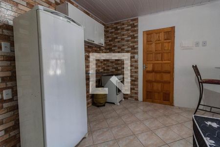 Sala/Cozinha de kitnet/studio para alugar com 1 quarto, 20m² em Jardim Cidade de Florianópolis, São José