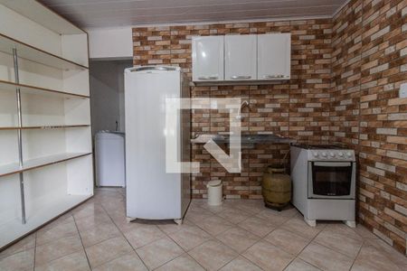 Sala/Cozinha de kitnet/studio para alugar com 1 quarto, 20m² em Jardim Cidade de Florianópolis, São José