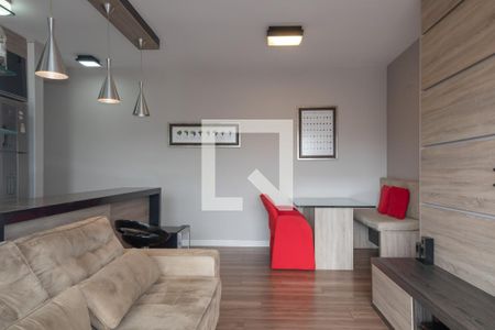 Sala de apartamento à venda com 2 quartos, 74m² em Jardim Trevo, Jundiaí