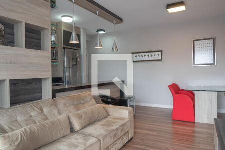 Sala de apartamento à venda com 2 quartos, 74m² em Jardim Trevo, Jundiaí