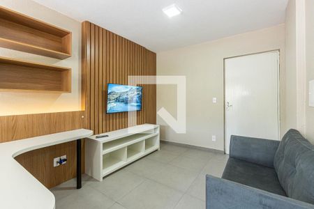 Sala de apartamento para alugar com 1 quarto, 30m² em Centro, São Leopoldo