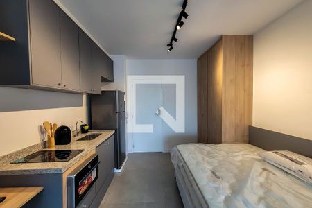 Quarto/Cozinha de kitnet/studio para alugar com 1 quarto, 22m² em Vila Mariana, São Paulo