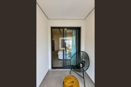 Varanda de kitnet/studio para alugar com 1 quarto, 22m² em Vila Mariana, São Paulo