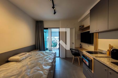 Quarto/Cozinha de kitnet/studio para alugar com 1 quarto, 22m² em Vila Mariana, São Paulo