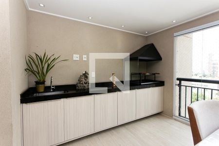 Varanda gourmet de apartamento à venda com 3 quartos, 135m² em Parque São Jorge, São Paulo