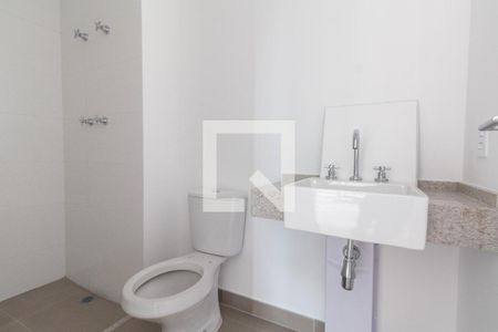 Suíte - banheiro  de apartamento para alugar com 1 quarto, 37m² em Cerqueira César, São Paulo