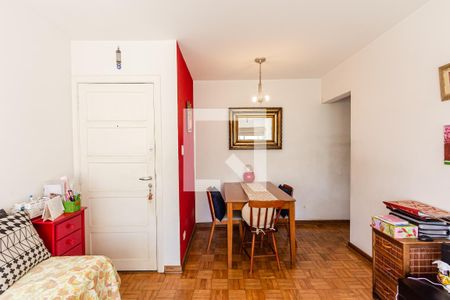 Sala de apartamento para alugar com 2 quartos, 70m² em Indianópolis, São Paulo