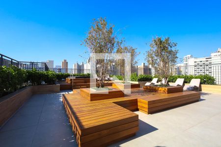 Studio à venda com 26m², 1 quarto e sem vaga Studio à venda com 26m², 1 quarto e sem vagaÁrea comum - Roof Top