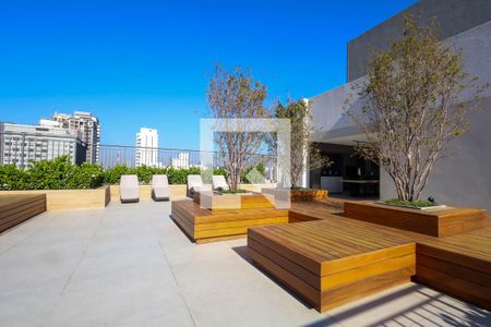 Studio à venda com 26m², 1 quarto e sem vaga Studio à venda com 26m², 1 quarto e sem vagaÁrea comum - Roof Top