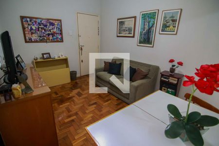 Sala  de apartamento à venda com 1 quarto, 36m² em Icaraí, Niterói