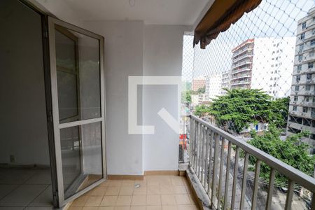 Varanda da Sala de apartamento à venda com 2 quartos, 66m² em Vila Isabel, Rio de Janeiro