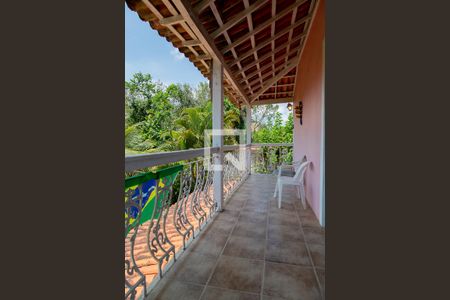 Varanda da sala 2 de casa de condomínio à venda com 3 quartos, 350m² em Vargem Grande, Rio de Janeiro