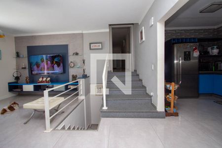 detalhe da sala de tv de casa à venda com 4 quartos, 450m² em Jardim Novo Mundo, Jundiaí