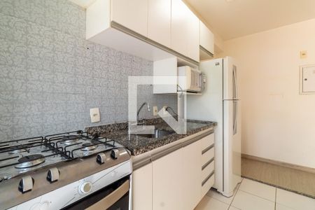 Cozinha de apartamento para alugar com 1 quarto, 30m² em Gopoúva, Guarulhos