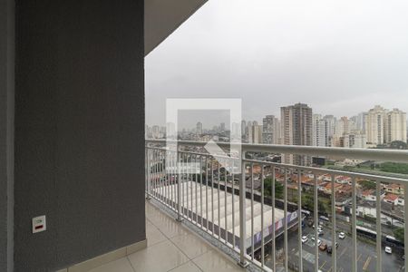 Varanda da Sala de apartamento à venda com 2 quartos, 55m² em Vila Dom Pedro I, São Paulo