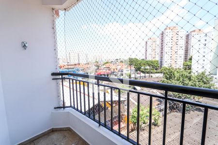 Varanda - Sala de apartamento à venda com 3 quartos, 96m² em Vila Prado, São Paulo
