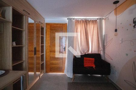 Sala-Quarto  de apartamento para alugar com 1 quarto, 32m² em Cidade Antônio Estêvão de Carvalho, São Paulo