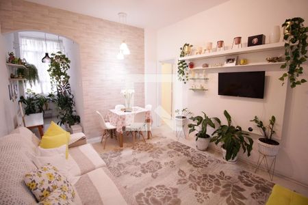 Sala de apartamento à venda com 3 quartos, 70m² em Centro, Rio de Janeiro