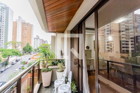 Varanda da Sala de apartamento à venda com 3 quartos, 156m² em Jardim, Santo André