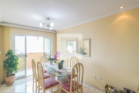 Sala de Jantar de apartamento à venda com 3 quartos, 97m² em Vila Scarpelli, Santo André