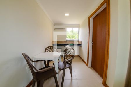 Cozinha de kitnet/studio para alugar com 1 quarto, 30m² em Ingleses do Rio Vermelho, Florianópolis