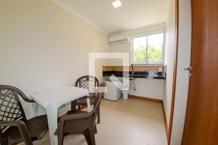 Cozinha de kitnet/studio para alugar com 1 quarto, 30m² em Ingleses do Rio Vermelho, Florianópolis