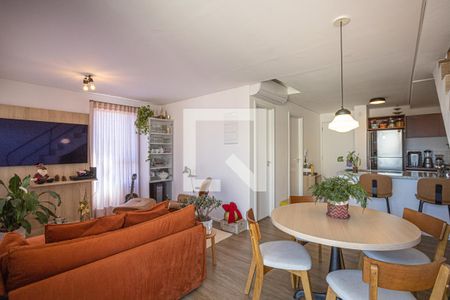 Apartamento à venda com 102m², 3 quartos e 2 vagasSala