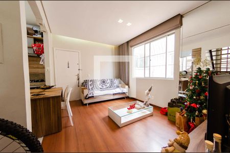 Sala de apartamento à venda com 3 quartos, 120m² em Nova Granada, Belo Horizonte