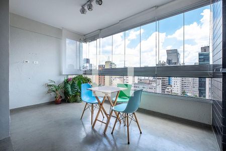 Varanda de apartamento para alugar com 2 quartos, 88m² em Pinheiros, São Paulo