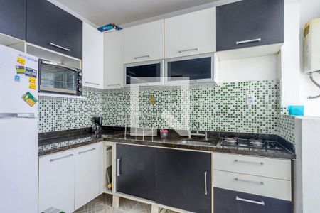 Cozinha e Área de Serviço de kitnet/studio para alugar com 1 quarto, 36m² em Azenha, Porto Alegre