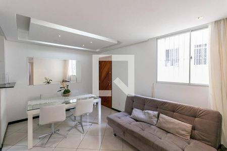 Sala de apartamento para alugar com 3 quartos, 70m² em Buritis, Belo Horizonte