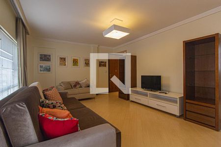 Sala de apartamento para alugar com 3 quartos, 120m² em Ahú, Curitiba