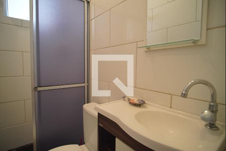 Banheiro de apartamento para alugar com 1 quarto, 30m² em Ideal, Novo Hamburgo