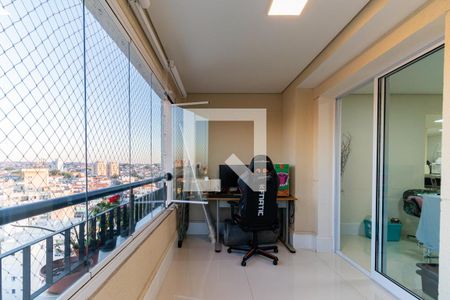 Varanda da Sala de apartamento à venda com 3 quartos, 118m² em Vila Emir, São Paulo