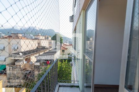 Varanda da Sala de apartamento para alugar com 2 quartos, 75m² em Estácio, Rio de Janeiro