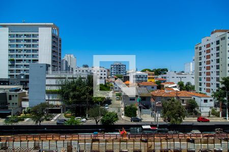 Vista do Varanda de kitnet/studio para alugar com 1 quarto, 34m² em Vila Clementino, São Paulo