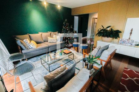 Sala de apartamento à venda com 3 quartos, 243m² em Real Parque, São Paulo