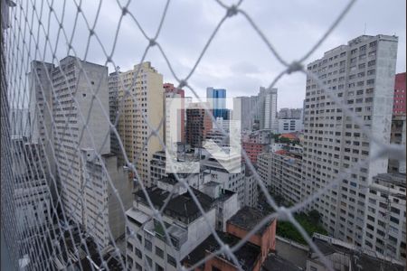 Varanda - Vista de apartamento à venda com 2 quartos, 50m² em Liberdade, São Paulo