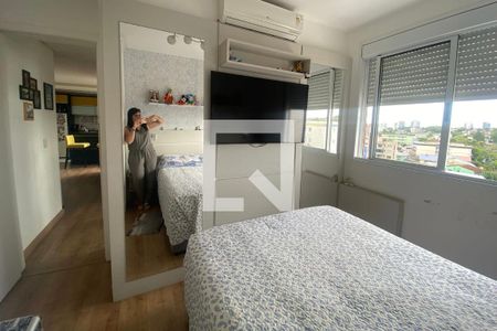 Quarto 2 de apartamento à venda com 2 quartos, 50m² em Cristal, Porto Alegre