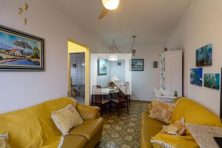 Sala de apartamento para alugar com 2 quartos, 77m² em Boqueirão, Praia Grande