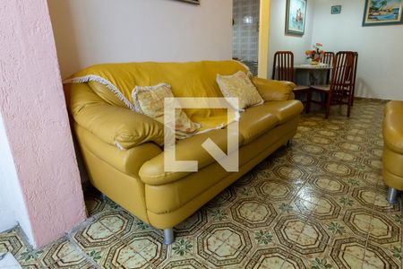 Detalhe da sala de apartamento para alugar com 2 quartos, 77m² em Boqueirão, Praia Grande