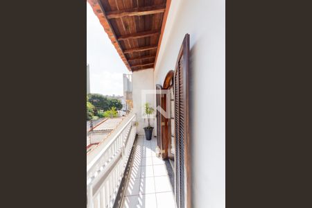 Varanda da Suíte  de casa à venda com 3 quartos, 264m² em Jardim das Maravilhas, Santo André