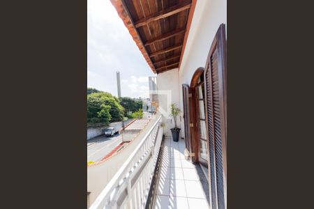 Varanda da Suíte  de casa à venda com 3 quartos, 264m² em Jardim das Maravilhas, Santo André