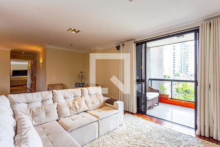 Sala de apartamento à venda com 4 quartos, 178m² em Vila Valparaíso, Santo André