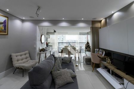 Sala de apartamento à venda com 2 quartos, 85m² em Vila Bertioga, São Paulo